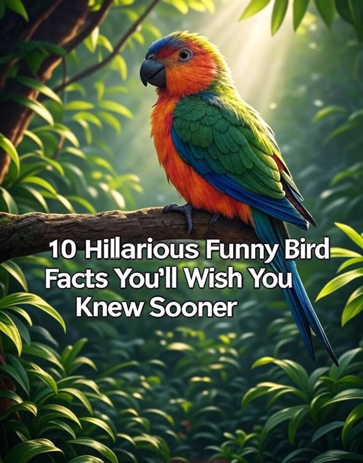 Read more about the article 10 Hilarious Funny Bird Facts You’ll Wish You Knew Sooner
